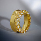 Straw Dream Zircon S925 Silver Ear Gauge Tunnel (2Pcs) - AKAK BODYJEWELRY - ear - tunnel