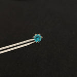 Titanium Dragon Claw CZ Piercing Stud | 1PC – Flat Back Labret | Ear Nose Body Jewelry - AKAK BODYJEWELRY-ear-tunnel