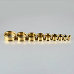 Titanium Ear Tunnel Plug (2Pcs) - AKAK BODYJEWELRY - ear - tunnel