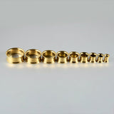 Titanium Ear Tunnel Plug (2Pcs) - AKAK BODYJEWELRY - ear - tunnel