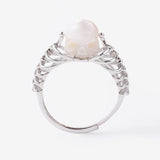 Wraith Spine S925 Silver Ring - AKAK BODYJEWELRY - ear - tunnel